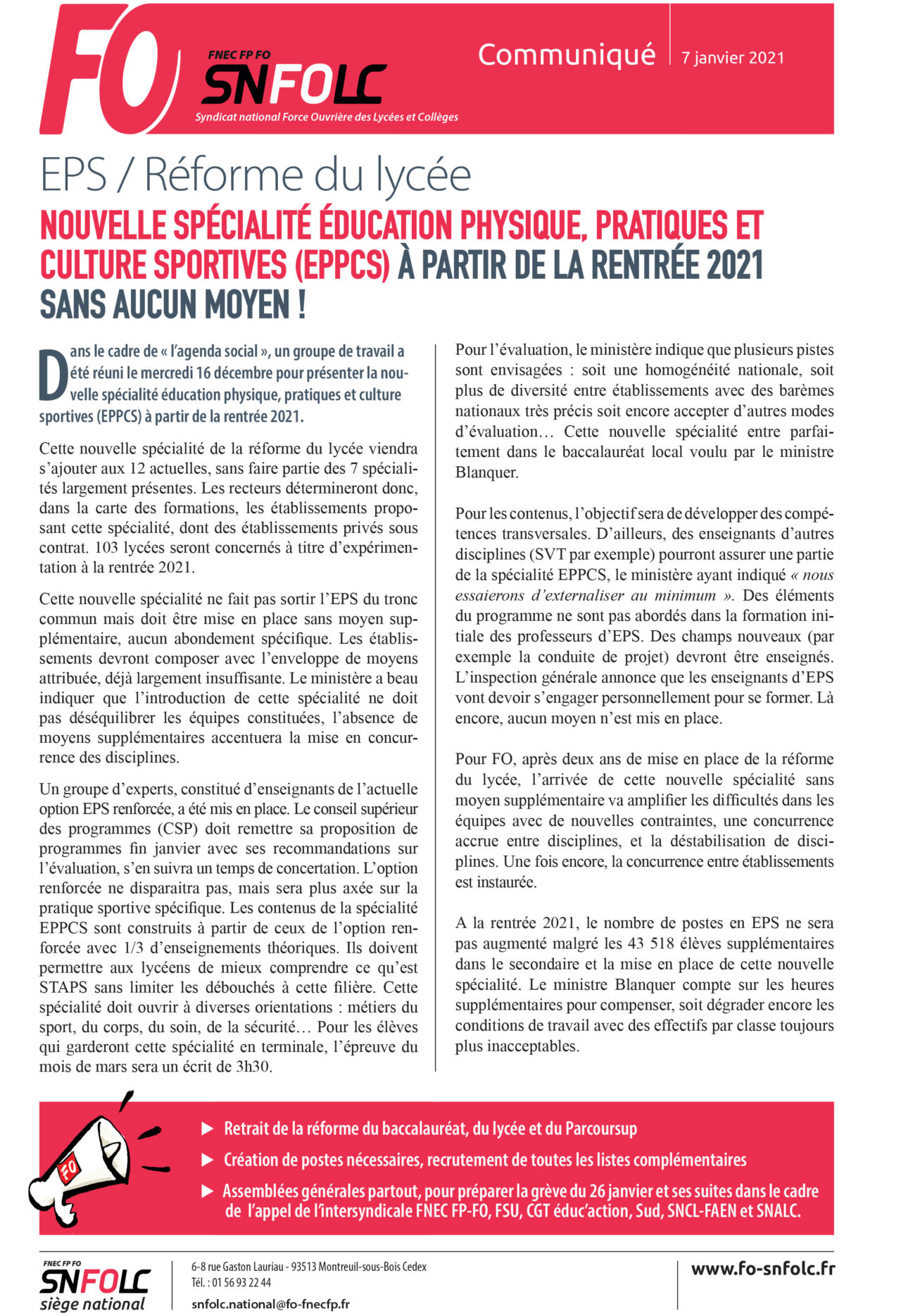 Spécialité éducation Physique Pratiques Et Culture Sportives